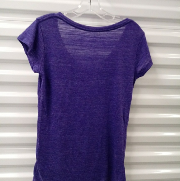 Baltimore Ravens NFL Teens Burnout Tee Shirt Med - Picture 2 of 4